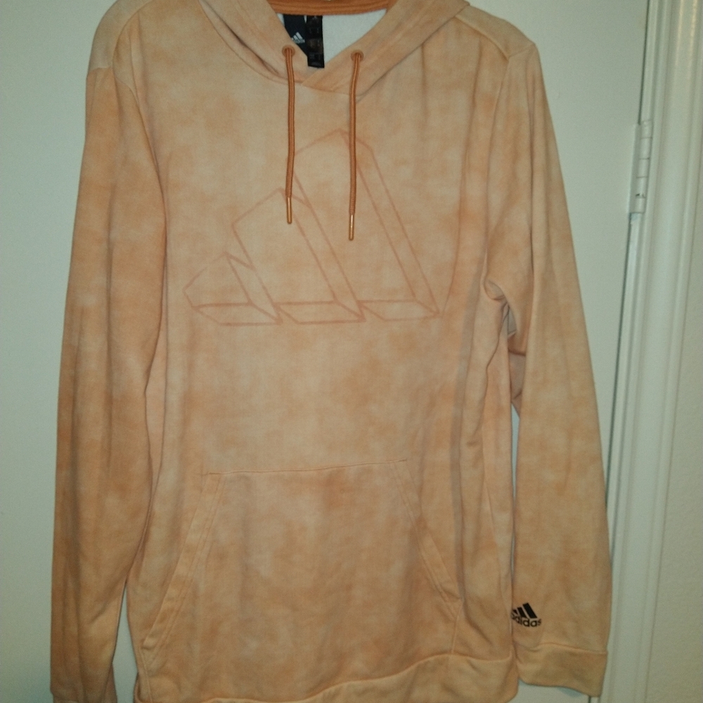 Adidas 3 Bar Wash Pullover Hoodie Men's sz Medium